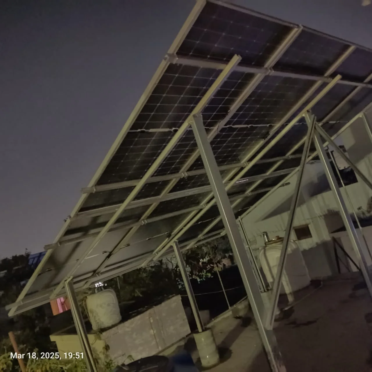 Solar project installation